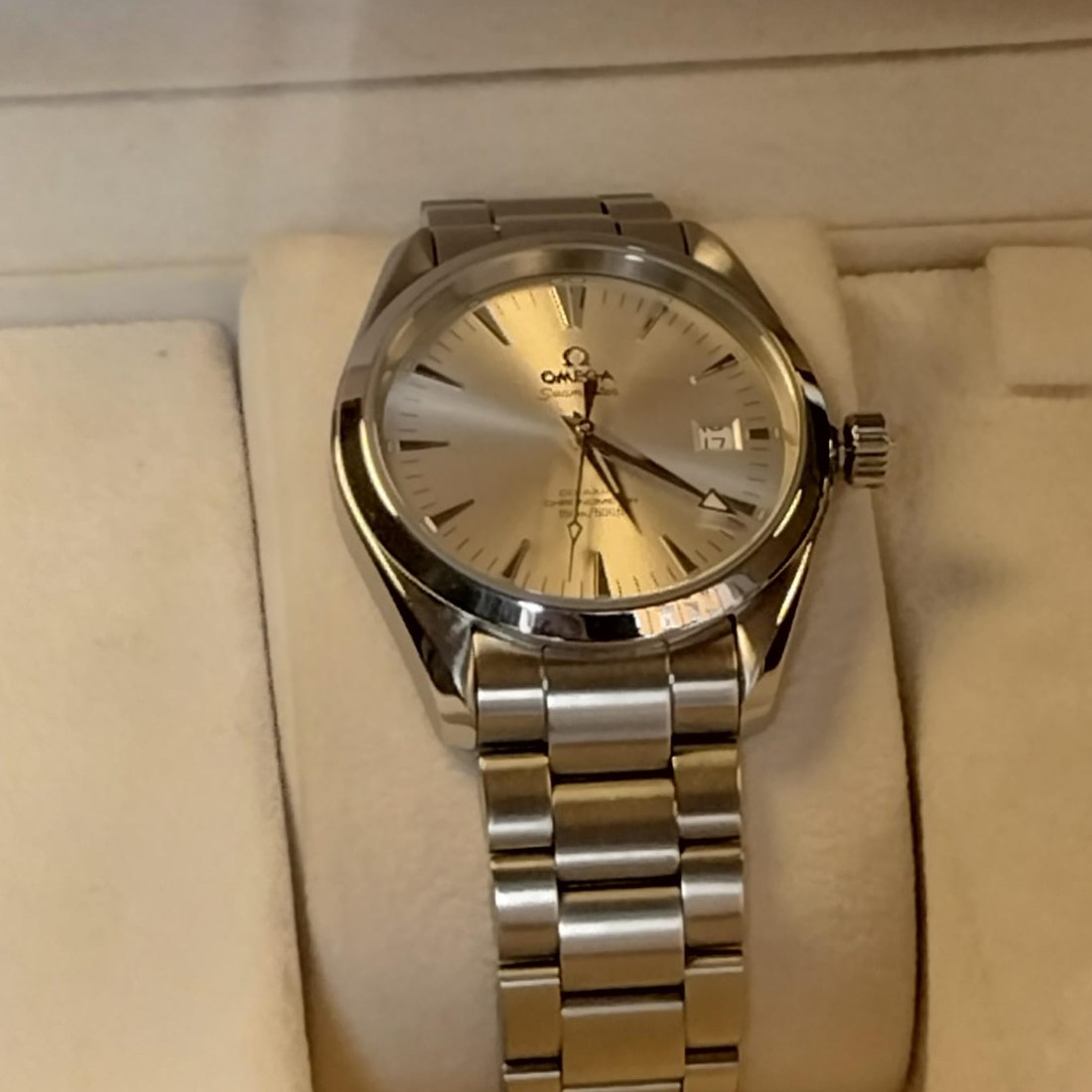 Omega Seamaster Aqua Terra Acciaio/Oro ref. 231.20.39